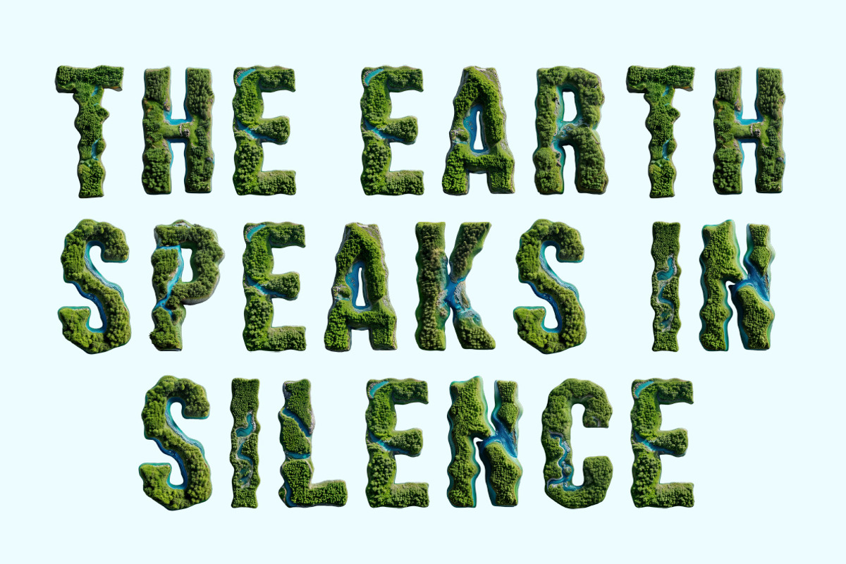 NatureForm Font, a Sans Serif Font by Handmadefont (Photo 4 of 12)