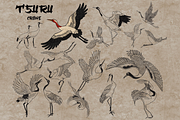 Japan traditional elements Procreate, a Brush Add-On by TheWhiteCatLab (Thumbnail 2 of 20)