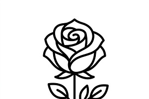 Bundlle Florist Shop Icon Set, an Outline Icon by adenpinkstore