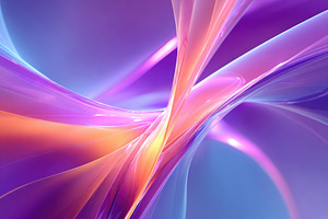 Vibrant abstract neon waves, a Background Photo by AlyaAnd