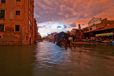 Venice by night 050 featuring architectural, styles, and architecture, a Holiday Photo by keko64