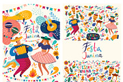 Festa Junina Brazil Collection, a Decorative Illustration by MoleskoStudio (Thumbnail 2 of 3)