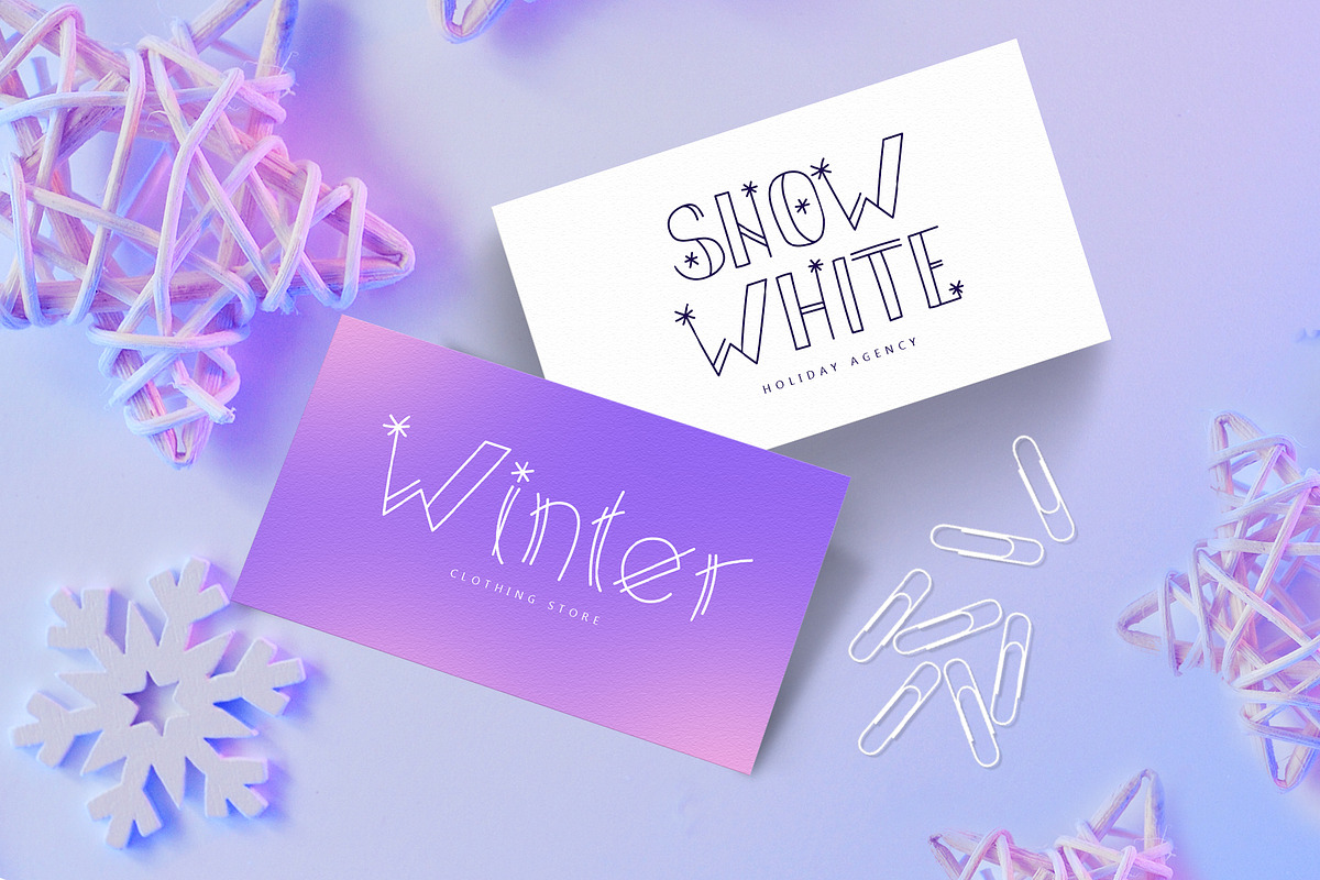 Happy Xmas Hand Drawn Font preview 3