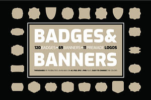 Badges & Banners Kit