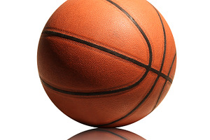 Basketball stock photo containing basketball and basket, a Sports & Recreation Photo by Hypnotic