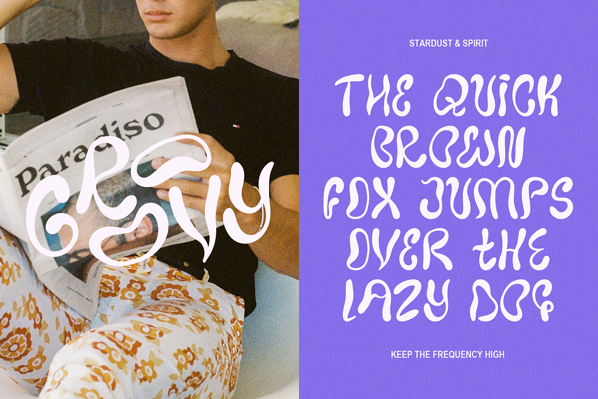 Slurvanta - Liquid Display Font, a Handwritten Font by Indotype Foundry (Photo 8 of 10)
