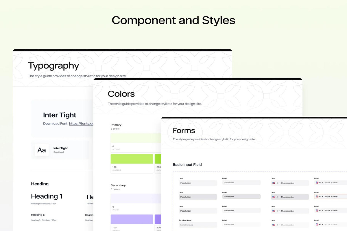 Durara - E-Commerce Maker Dashboard, an UI Kit Template by Creative Perspective (Photo 4 of 8)