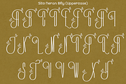 Sito Neran - Condensed Font, a Sans Serif Font by NDNL Studio (Thumbnail 8 of 9)