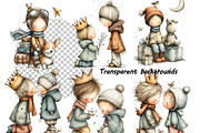 Storybook Nativity kids Clipart, an Illustration by one-touch (Thumbnail 6 of 8)