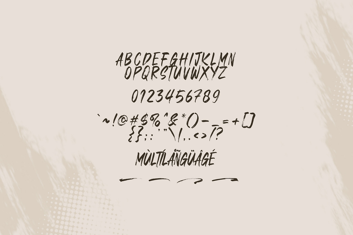 Jackbrush, a Font by khurasan (Photo 7 of 7)