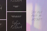 Washington Ink Pen Handwritten Font, a Script Font by Artcoast Fonts (Thumbnail 6 of 6)