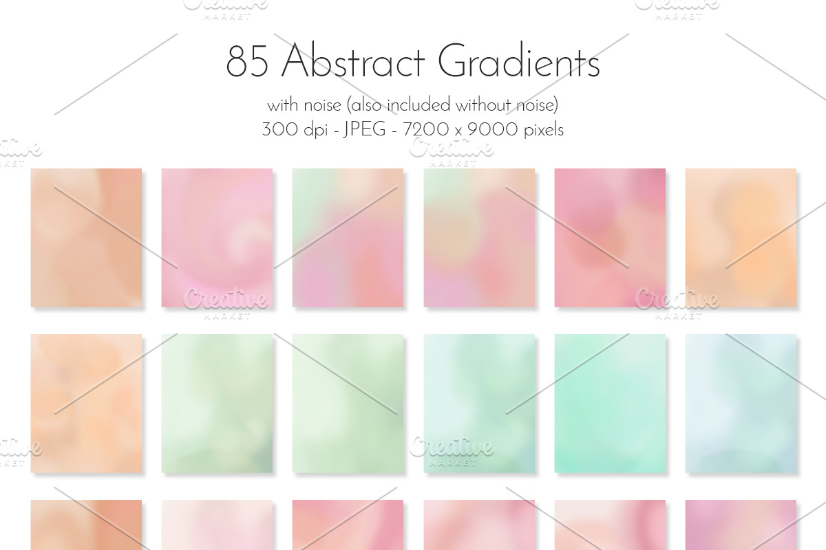 Abstract Pastel Gradients, a Background Graphic by JT Digital Studio (Photo 2 of 7)