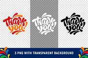 Thank you designs set, a Decorative Illustration by Vector beauty (Thumbnail 8 of 8)