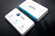Corporate Business Card, a Business Card Template by InfinityArt (Thumbnail 4 of 4)