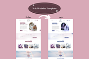 WIX Website Template Spiritual Pink, a Wix Template by Wixify Studio (Thumbnail 6 of 10)