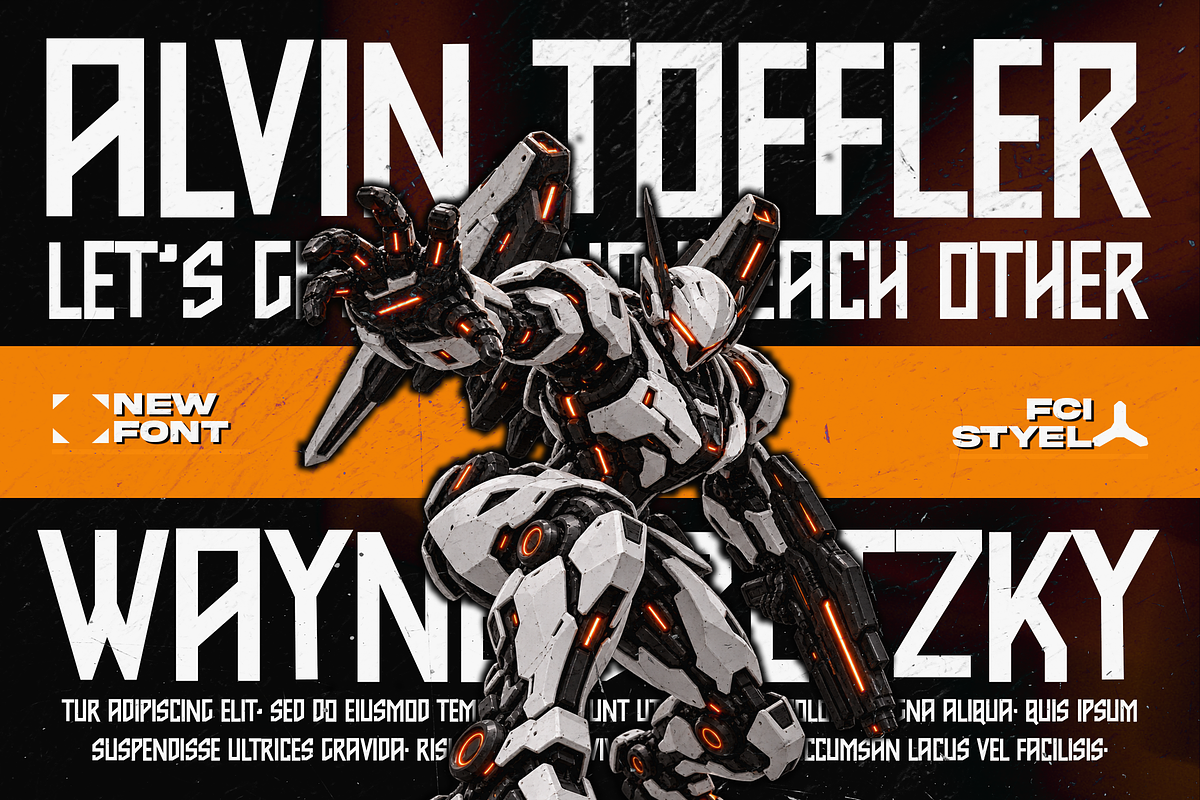 BACKBONES Futuristic Sci Fi Font, a Sans Serif Font by Templatiostudio (Photo 2 of 12)