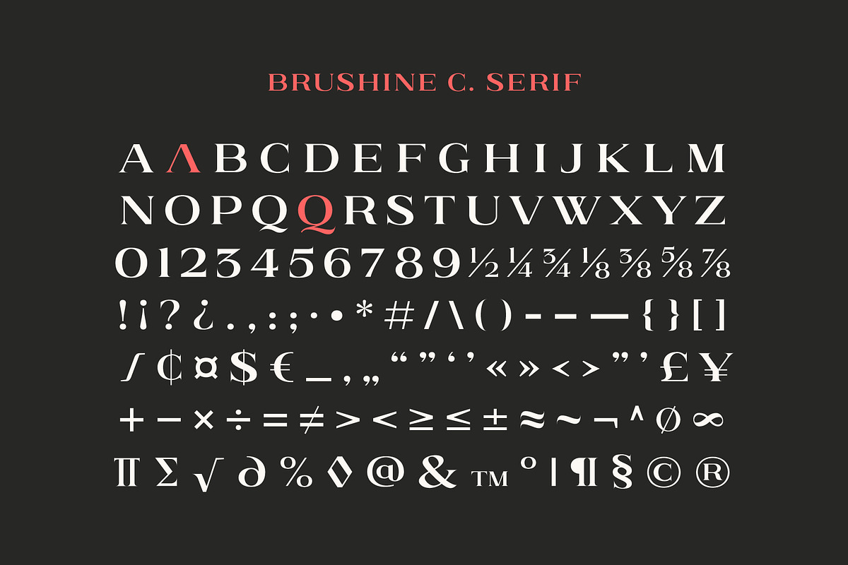 Brushine Collective Font, a Serif Font by trustha (Photo 13 of 15)