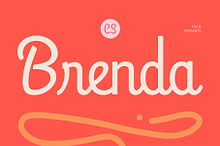 CS Brenda – Script Font