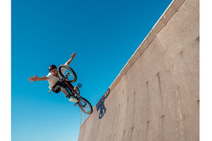 BMX bicycle rider doing trick No, a Sports & Recreation Photo by Fascinadora