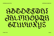 Gofarda Gothic Blackletter, a Blackletter Font by Fitrah Type (Thumbnail 4 of 15)