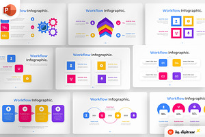 Workflow PowerPoint Infographic