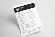 THE RESUME/CV, a Resume Template by graphicbox (Thumbnail 3 of 5)