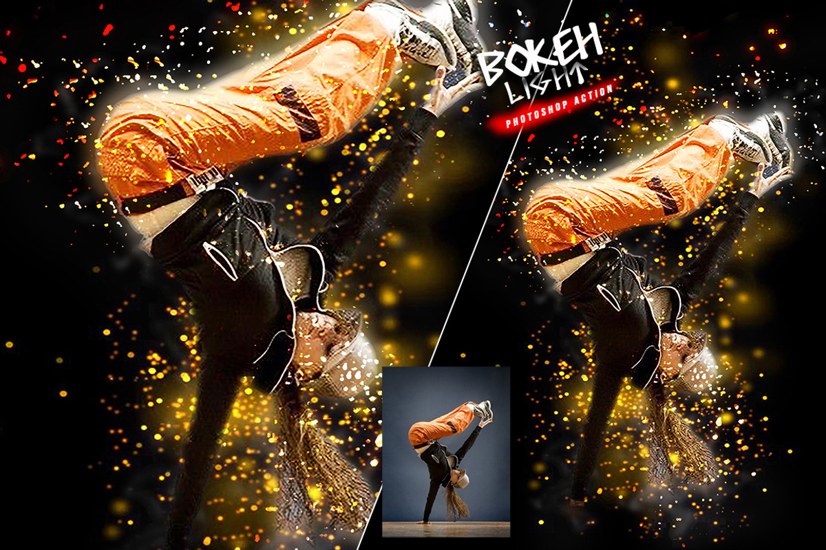 Bokeh Light Photoshop Action, an Action Add-On by Jacpot007 (Photo 2 of 3)