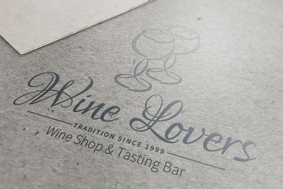 Wine Lovers, a Branding & Logo Template by GFXTemplate (Photo 2 of 4)