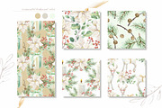 Cozy Christmas. Watercolor Clip Art., a Seasonal Illustration by Farida Bik (Thumbnail 12 of 13)