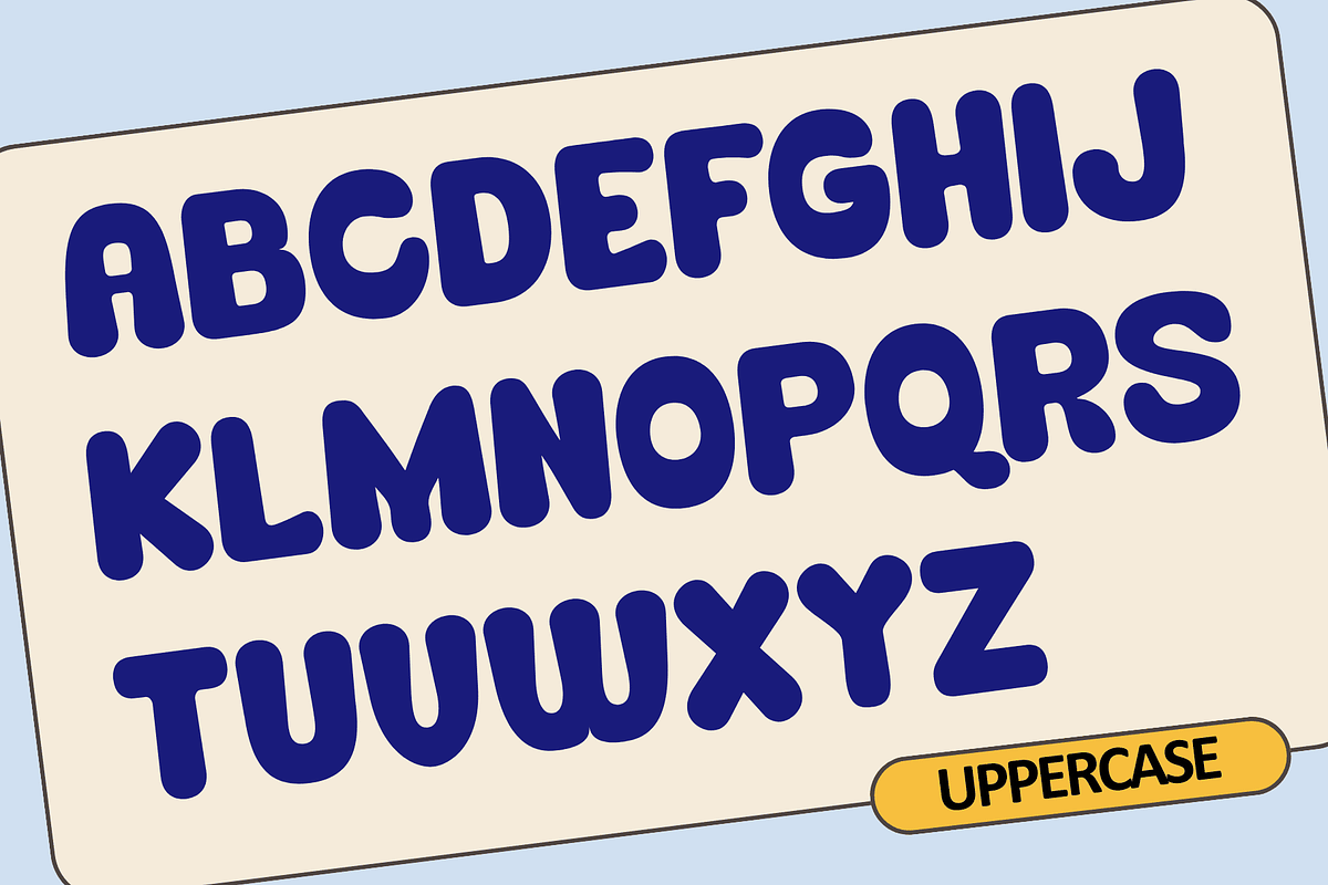 Agtir Bubble - Playful Logo Font, a Sans Serif Font by Nirmana Visual (Photo 4 of 15)