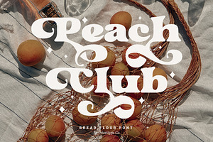 Bread Flour - Bold Retro Serif Font