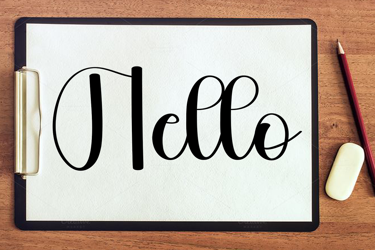 Husband, a Handwritten Font by FreshTypeINK (Photo 6 of 8)