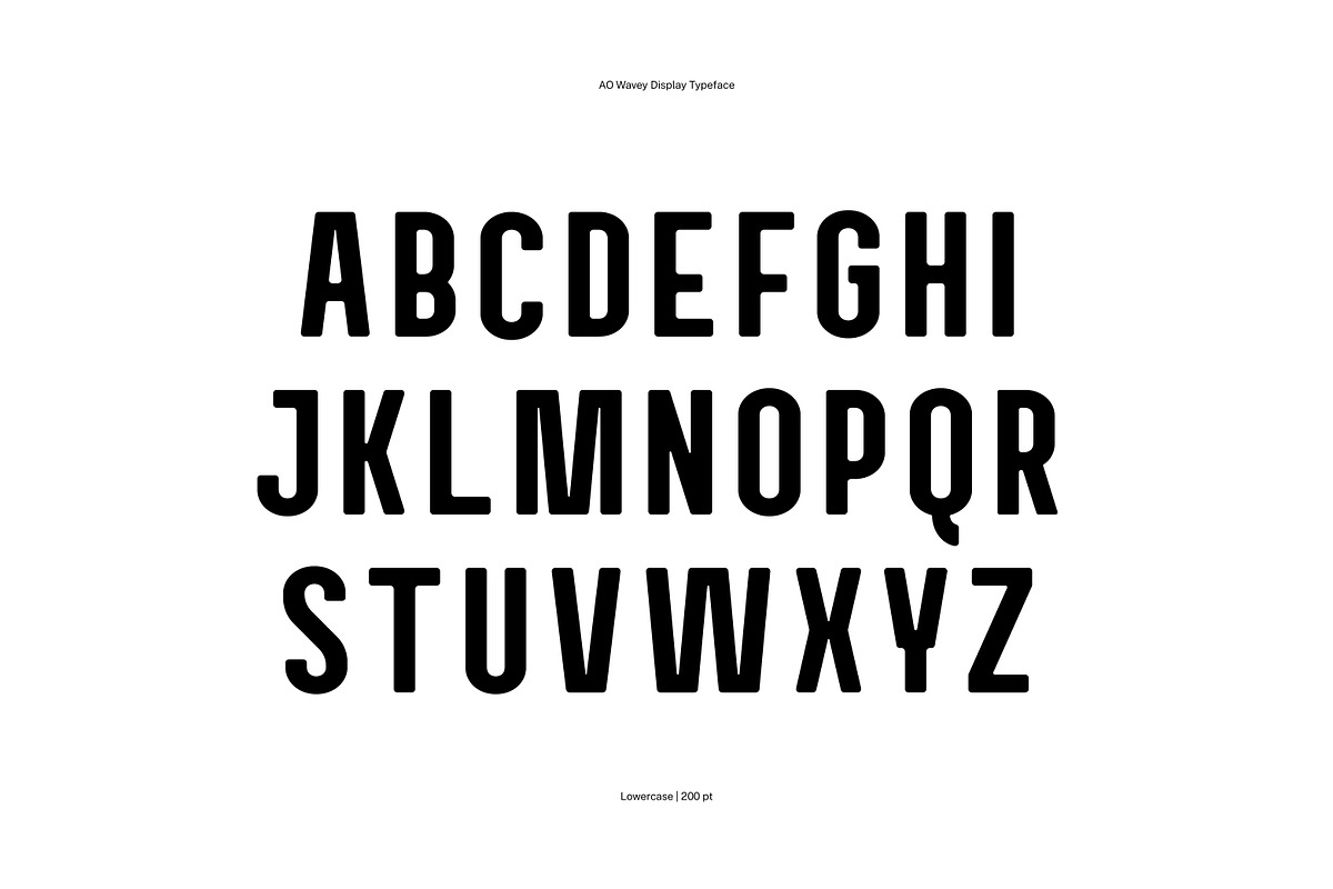 AO Yokai - Decorative Typeface, a Serif Font by OwunStudio (Photo 3 of 14)
