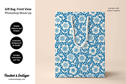 Gift Bag Front Photoshop Mock-Up, a Product Mockup by Rocket & Indigo (Thumbnail 3 of 4)