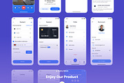 DoctorPlus - Medical Doctor App UI, an UI Kit Template by DesignsLab (Thumbnail 9 of 9)