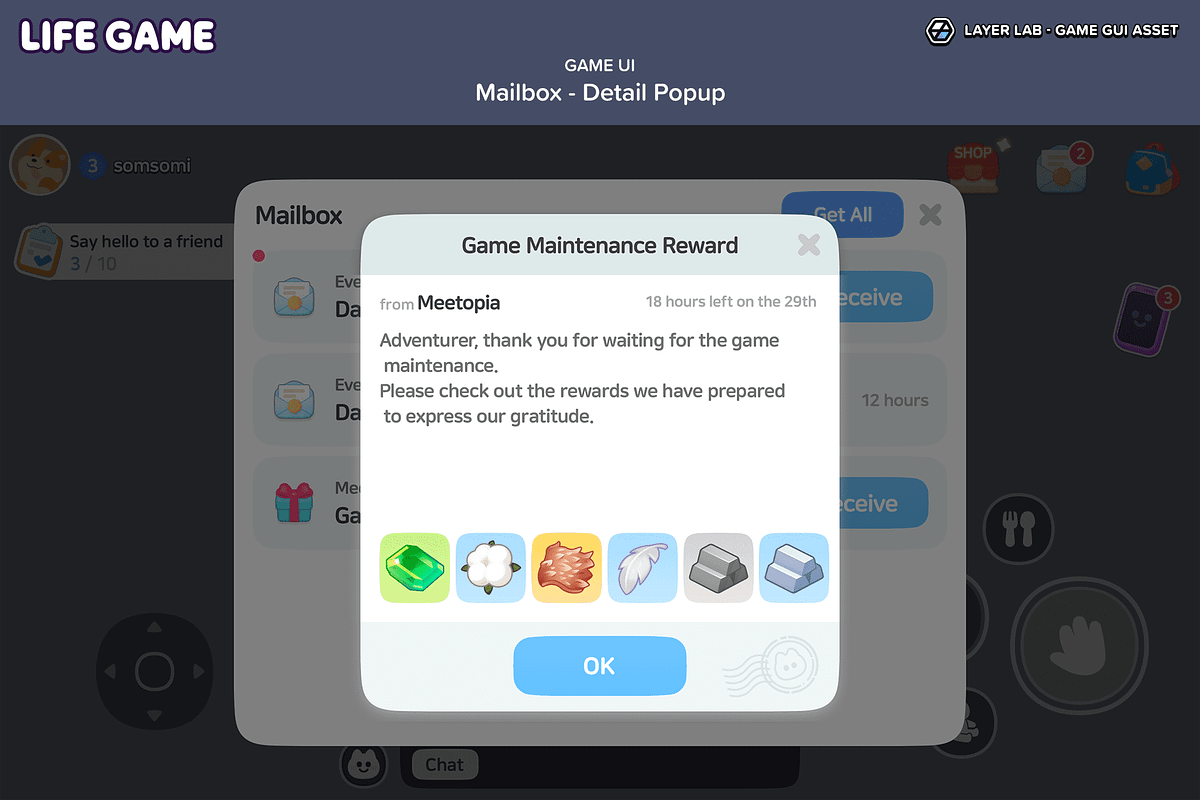 GUI - Life Game, an UI Kit Template by LAYERLAB (Photo 36 of 55)