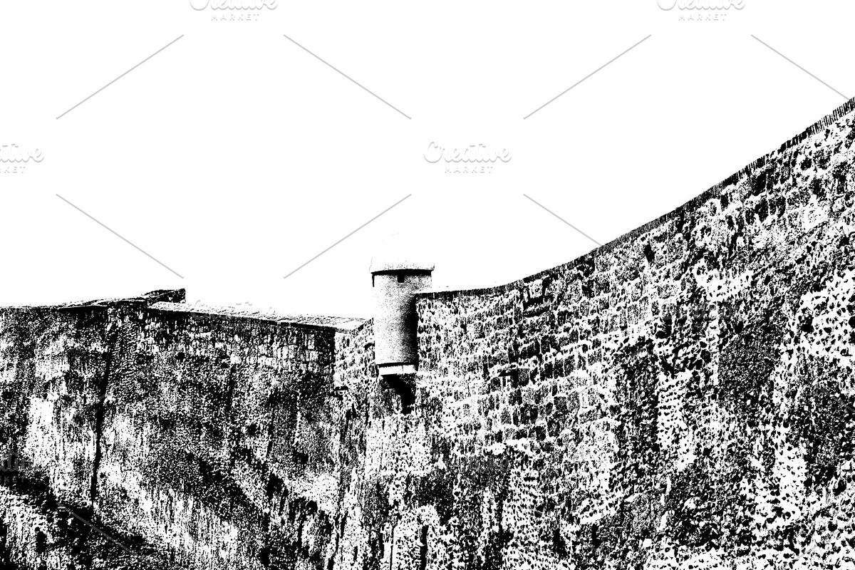 Fortress wall, a Background Graphic by DanFLCreativo