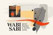 Wabi-Sabi Photoshop Procreate Stamps, a Brush Add-On by Struvictory.art (Thumbnail 1 of 7)