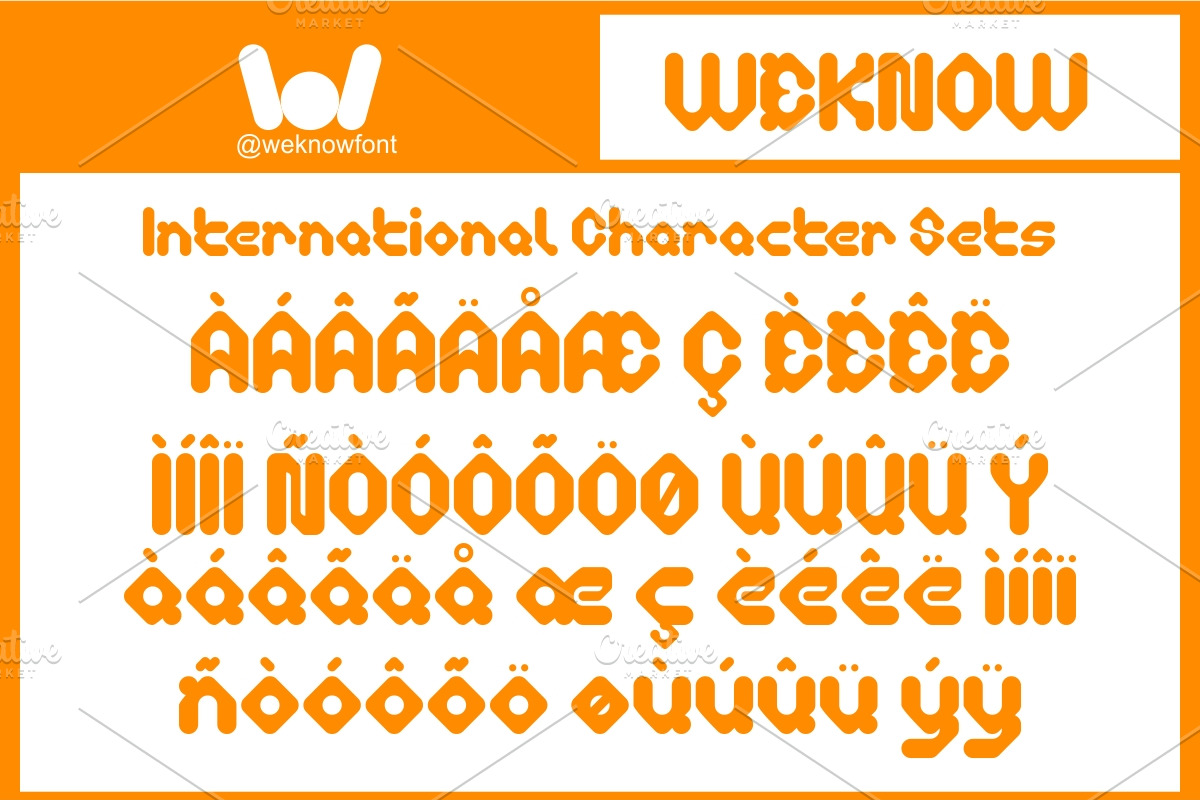 Digital Monkey Font, a Font by weknow (Photo 8 of 8)
