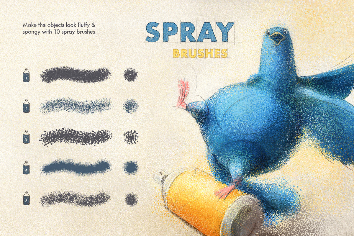 Artista Procreate Brushes, a Brush Add-On by pixelbuddha.net (Photo 8 of 10)