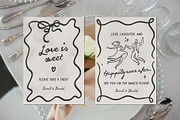 Hand Drawn Playful Wedding Clipart, a Decorative Illustration by La Petite Line Art (Thumbnail 13 of 15)