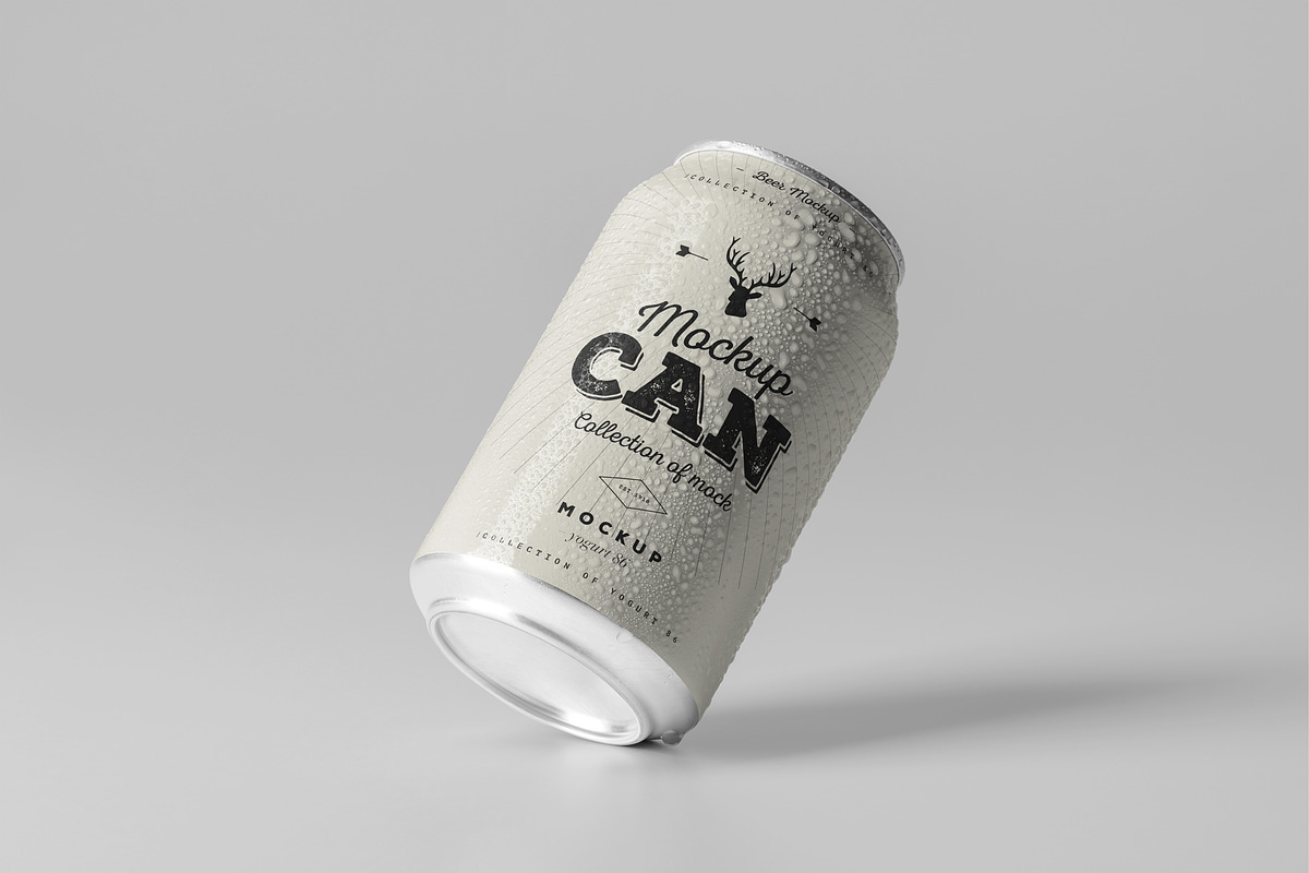Can Mock-up 6, a Cups & Container Mockup by Yogurt86 (Photo 5 of 9)