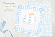 Blue Fall Pumpkins hydrangea, a Graphic by LABFcreations (Thumbnail 4 of 4)