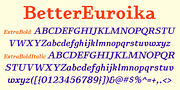 BetterEuroika, a Serif Font by Ingrimayne Type (Thumbnail 9 of 11)