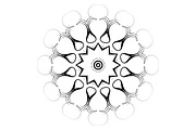 Artistic Mandala Vector Collection, a Decorative Illustration by NJ Himel (Thumbnail 97 of 101)
