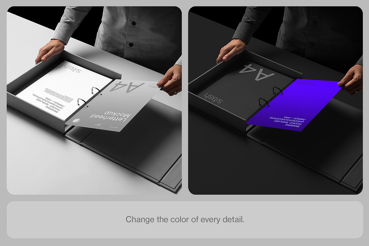 Binder Box Branding Mockup, a Product Mockup by Mockup Cloud (Photo 3 of 3)