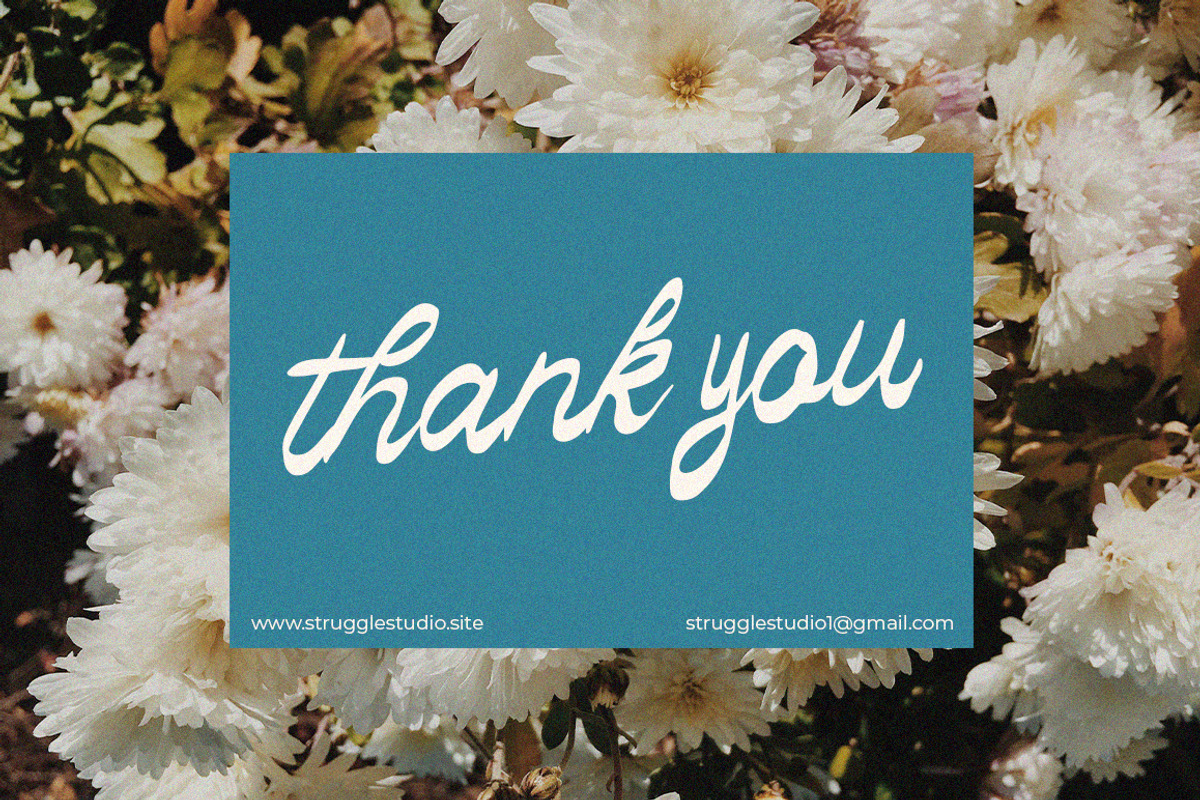 The Scarleta, a Script Font by Struggle Studio (Photo 6 of 6)