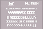 Enter Action font, a Font by weknow (Thumbnail 8 of 8)