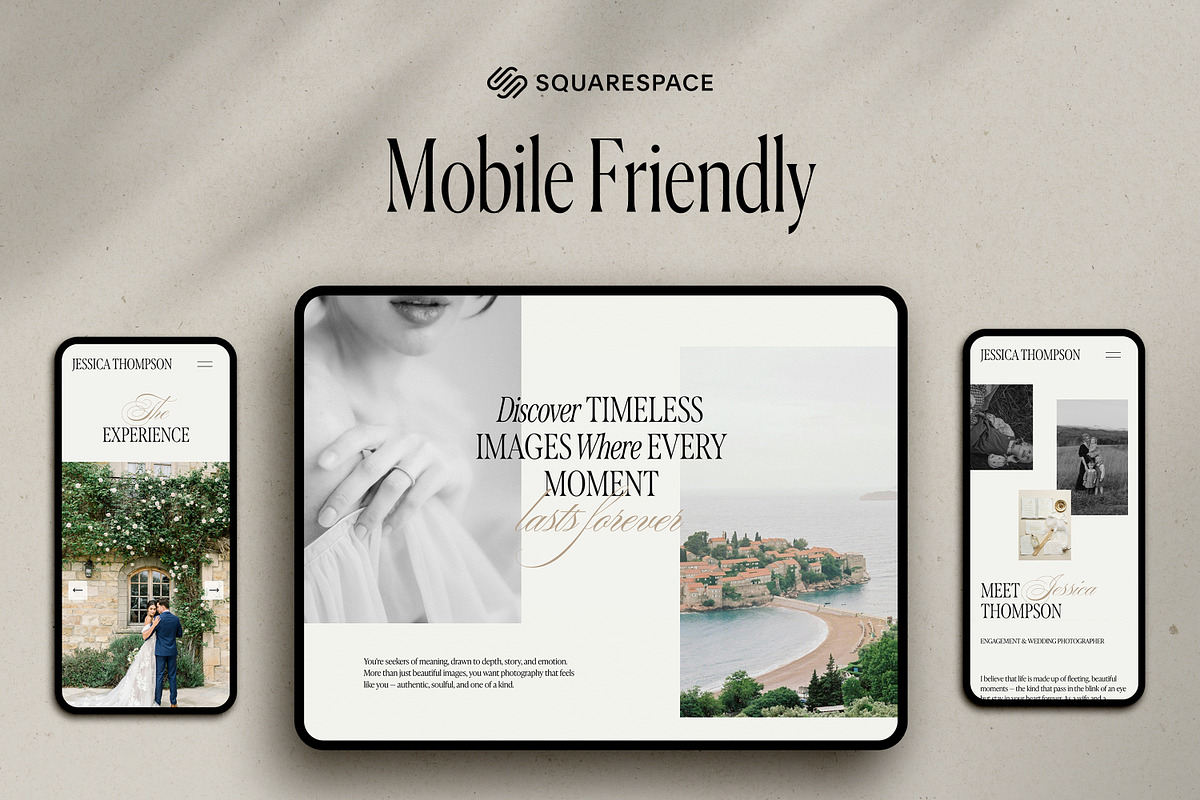 Squarespace Photographer Website, a Squarespace Template by The Soft Voice (Photo 7 of 8)