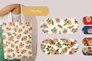Soft Botanical Seamless Pattern Set, a Pattern Graphic by FER by Ekaterina Kazakova (Thumbnail 6 of 6)
